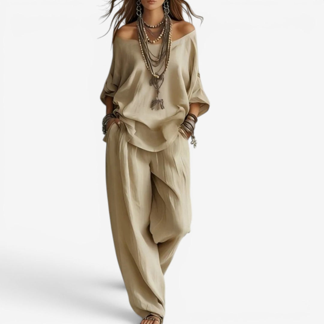 Nysa - Elegant Knit Midi Dress