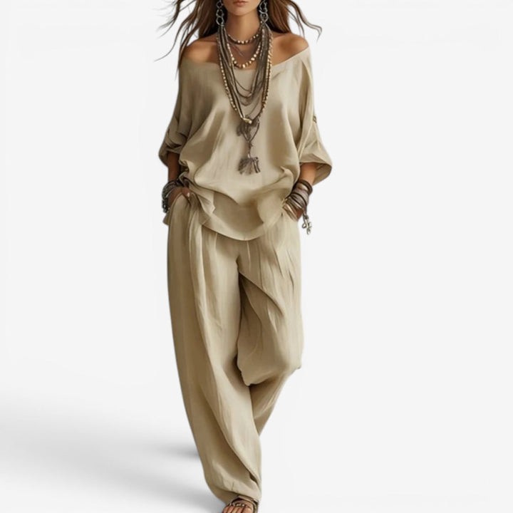 Nysa - Elegant Knit Midi Dress