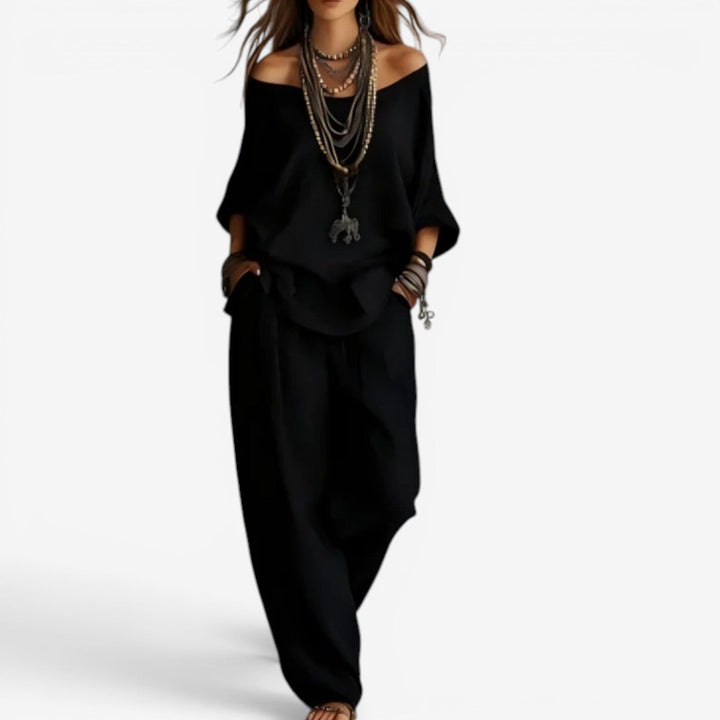 Nysa - Elegant Knit Midi Dress