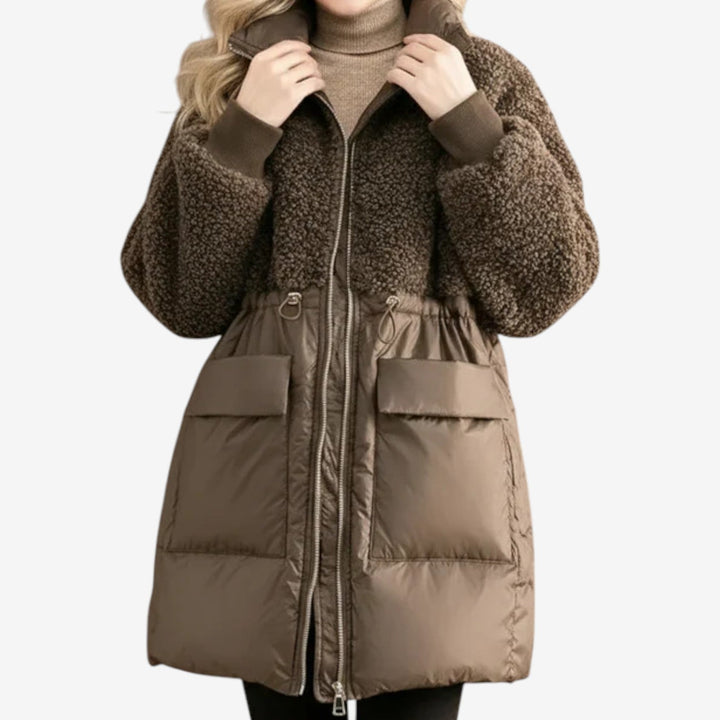 Georgina - Elegant Warm Three Quarter Coat