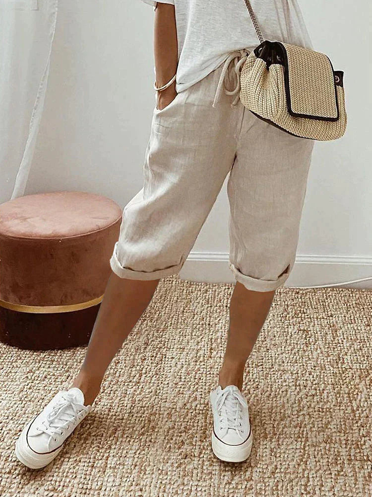 Claire Comfort Shorts | Casual, Relaxed Fit, Versatile Shorts