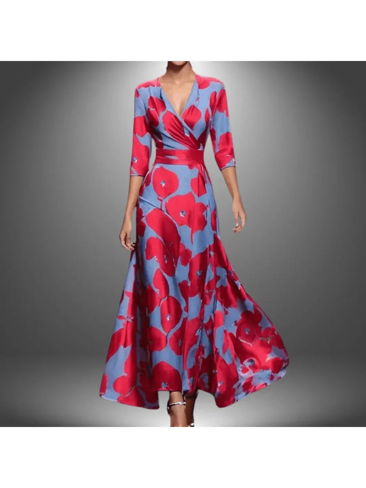 Amy's Wardrobe | Floral Print Wrap Dress