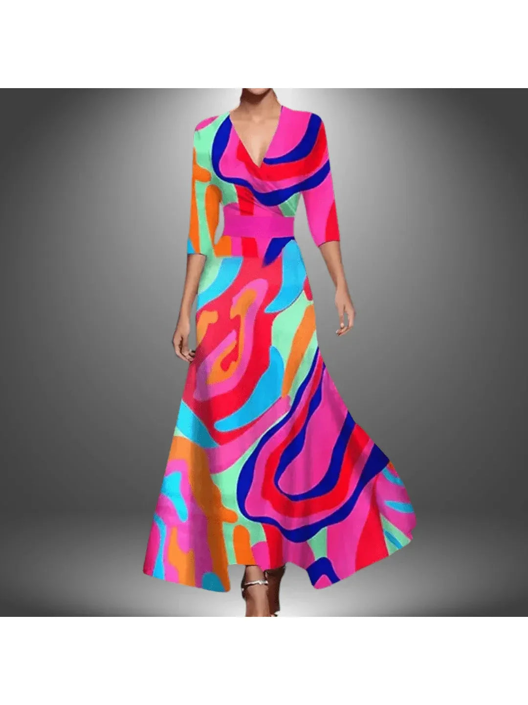 Amy's Wardrobe | Floral Print Wrap Dress
