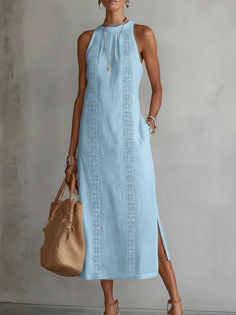 Diana | Cozy Three Quarter Sleeve Midi Dress
