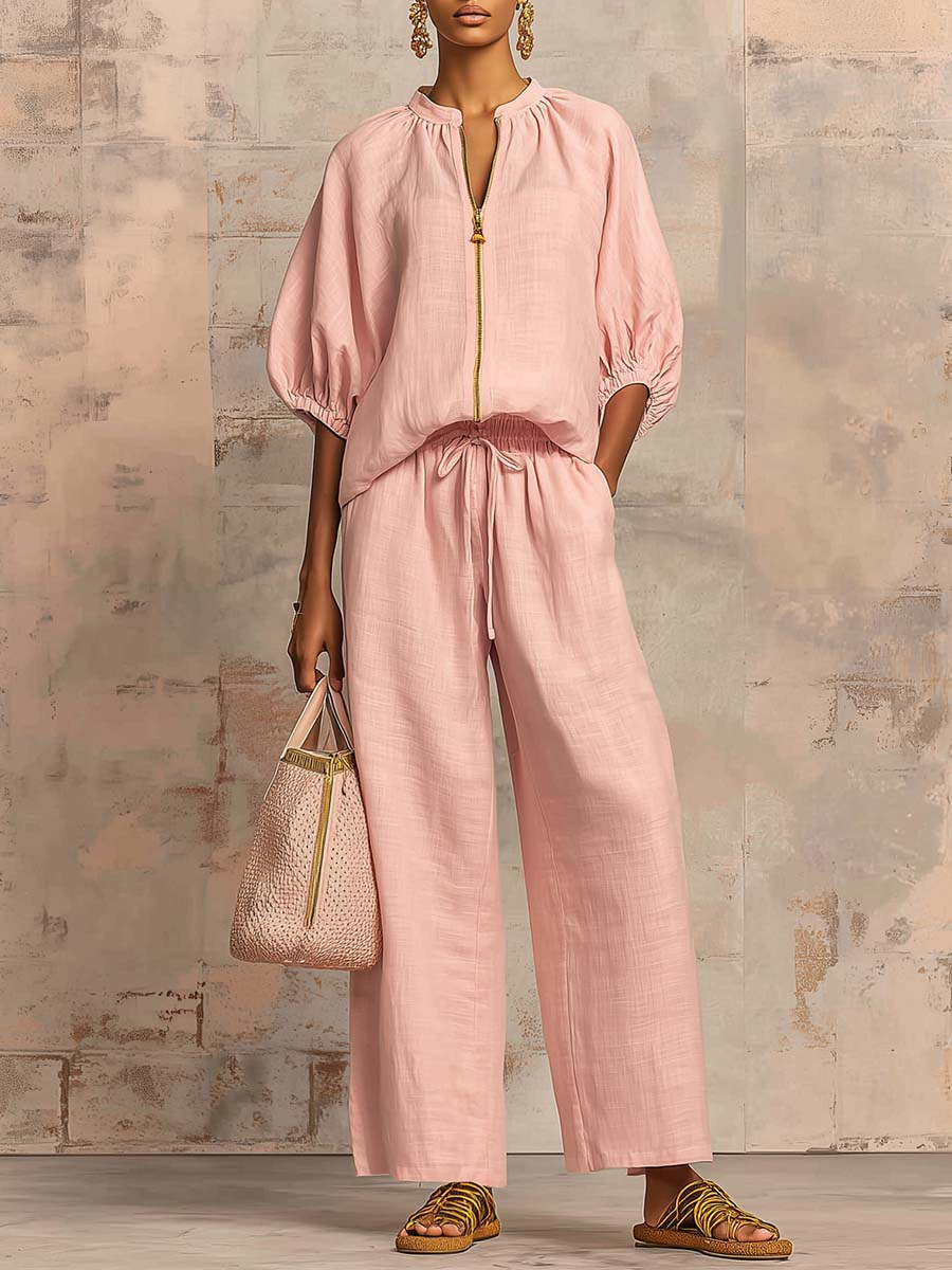 Agatha Elegant Set | Chic Knit Midi Dress