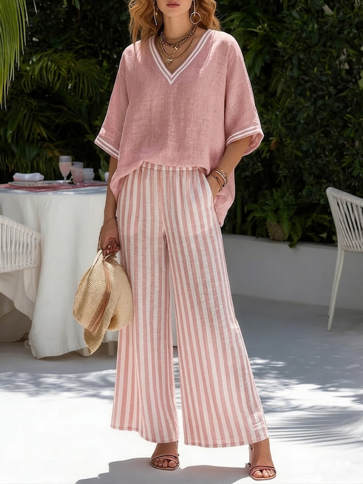 Renie | Elegant Casual Set Knit Top