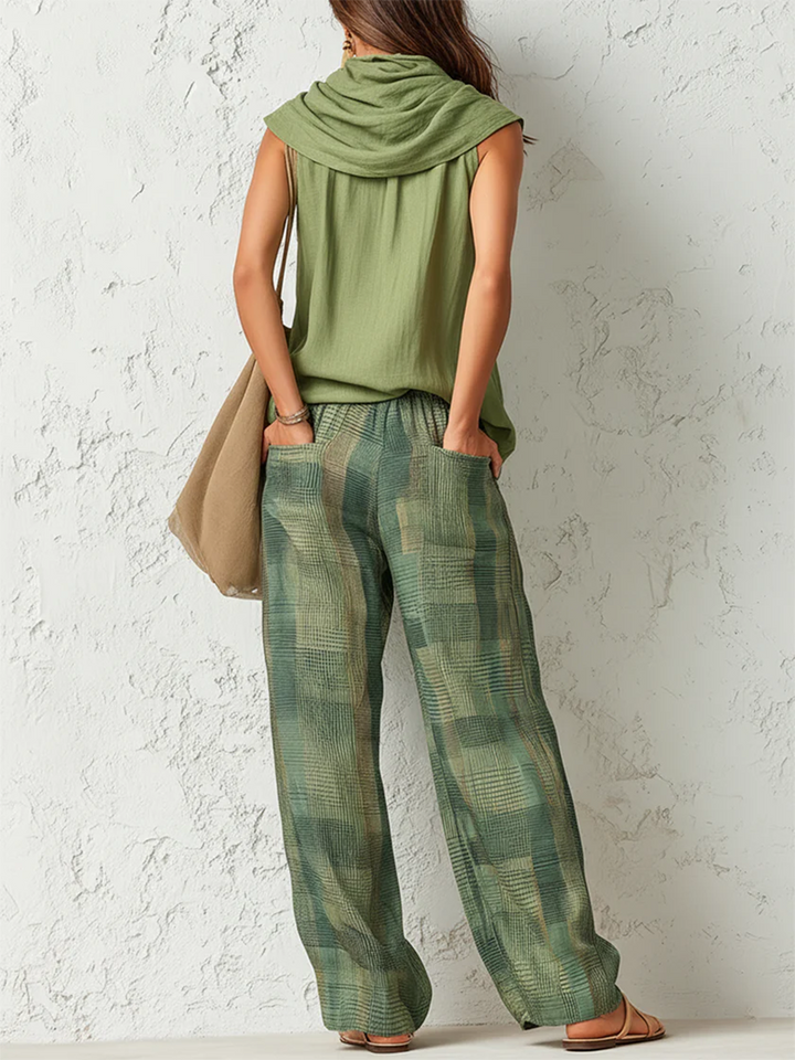 Ethalyn Relaxed Set - Casual Knit Top and Bottom Set