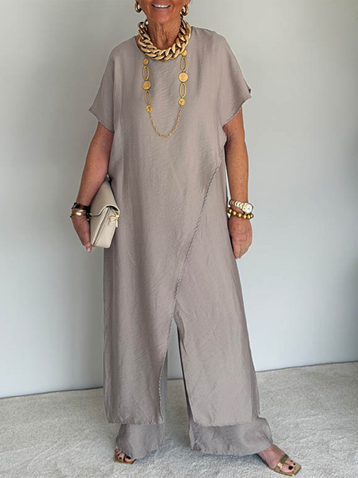 Idelle™ Comfortable Set | Relaxed Fit Knit Top and Pants Set