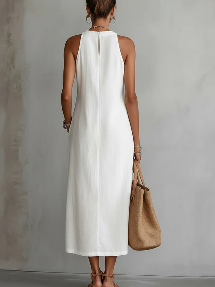 Diana | Cozy Three Quarter Sleeve Midi Dress