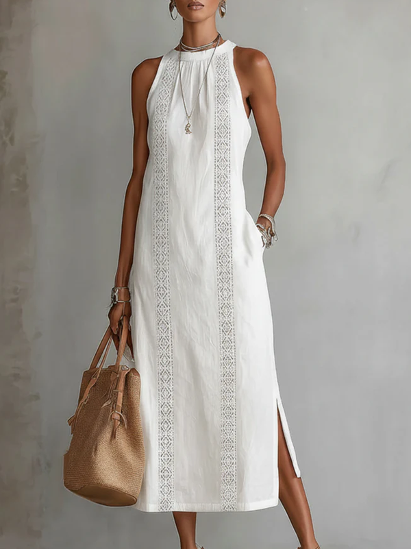 Diana | Cozy Three Quarter Sleeve Midi Dress