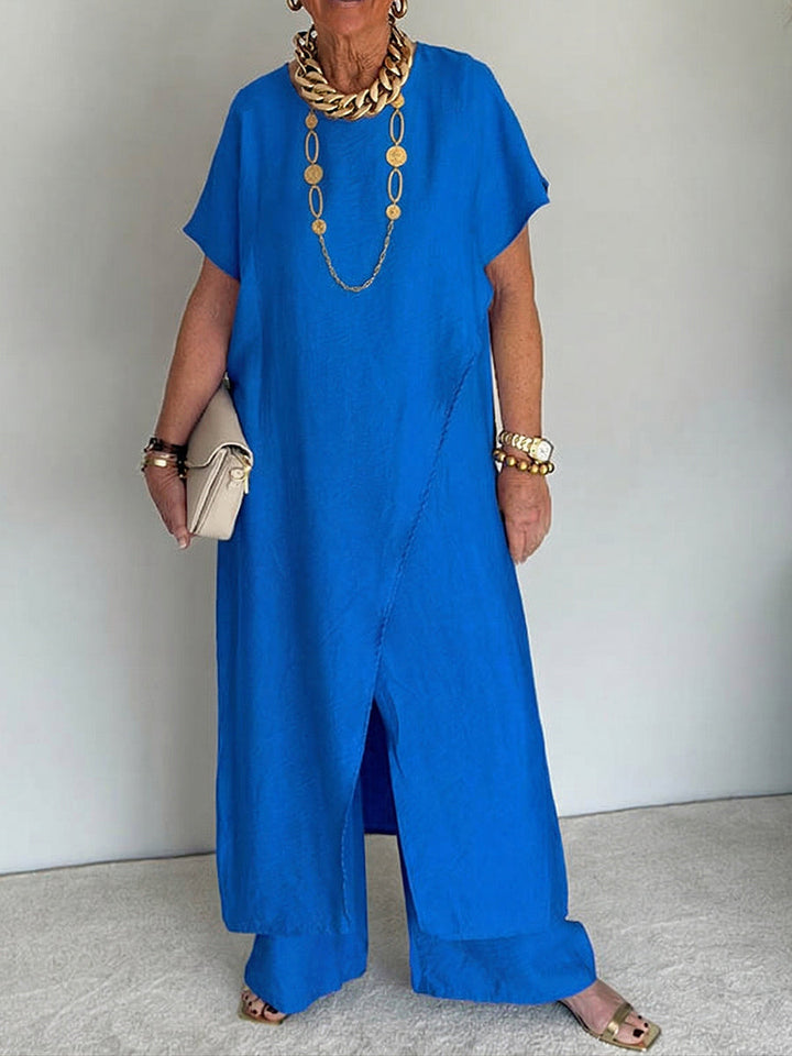 Idelle™ Comfortable Set | Relaxed Fit Knit Top and Pants Set