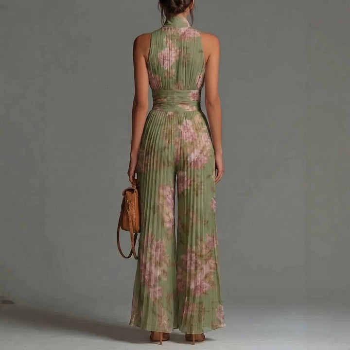 Isbel | Elegant Floral Print Jumpsuit