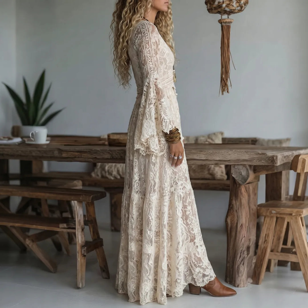 Noelene | Floral Print Maxi Dress