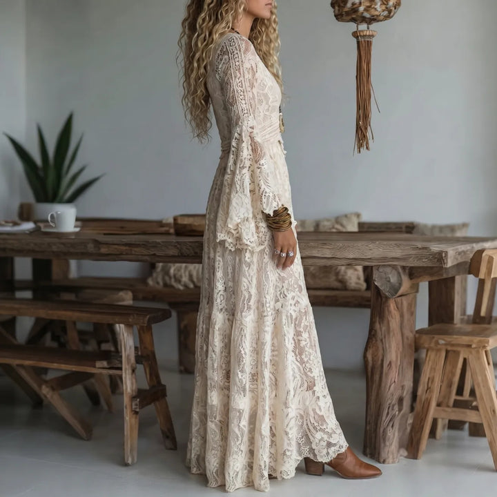Noelene | Floral Print Maxi Dress