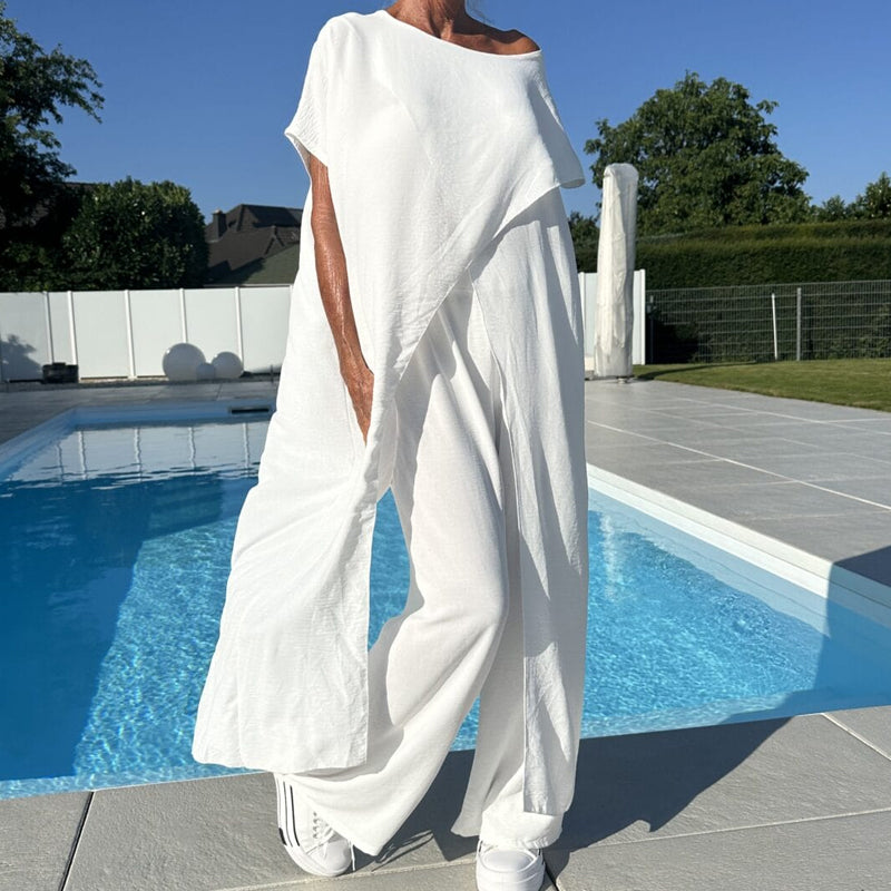 Gabbie | Elegant Off-Shoulder Two-Piece Set