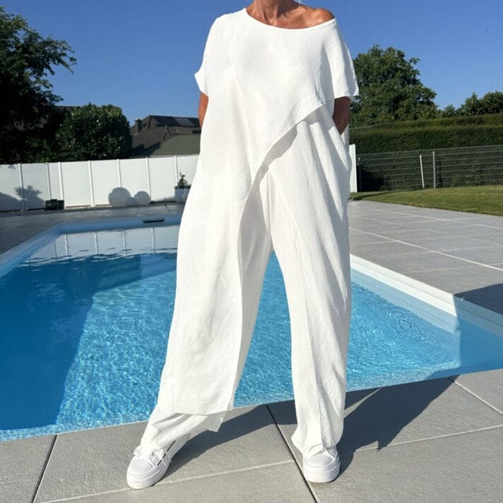 Gabbie | Elegant Off-Shoulder Two-Piece Set