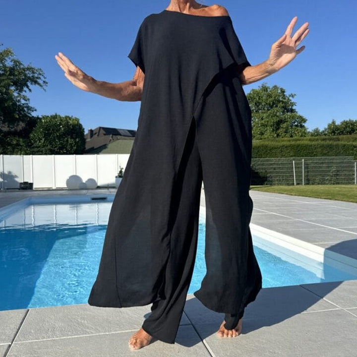 Gabbie | Elegant Off-Shoulder Two-Piece Set