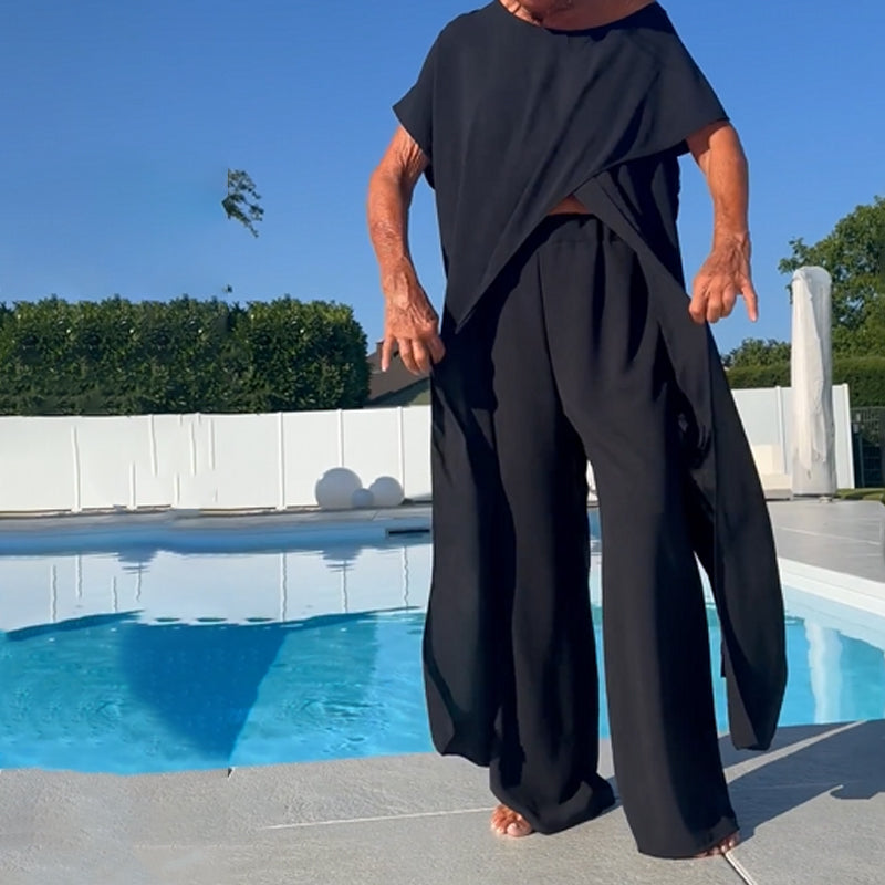 Gabbie | Elegant Off-Shoulder Two-Piece Set