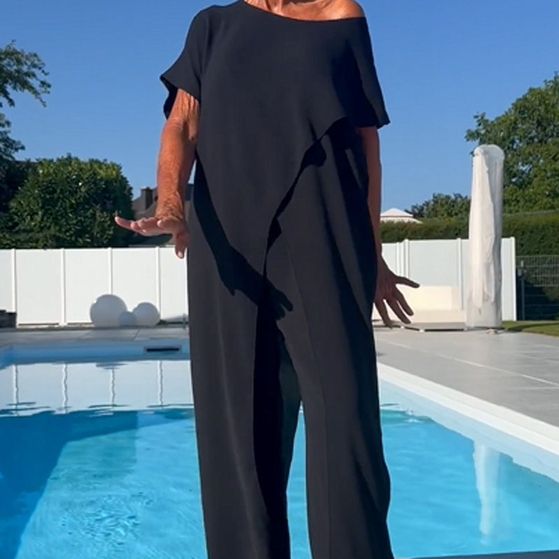 Gabbie | Elegant Off-Shoulder Two-Piece Set