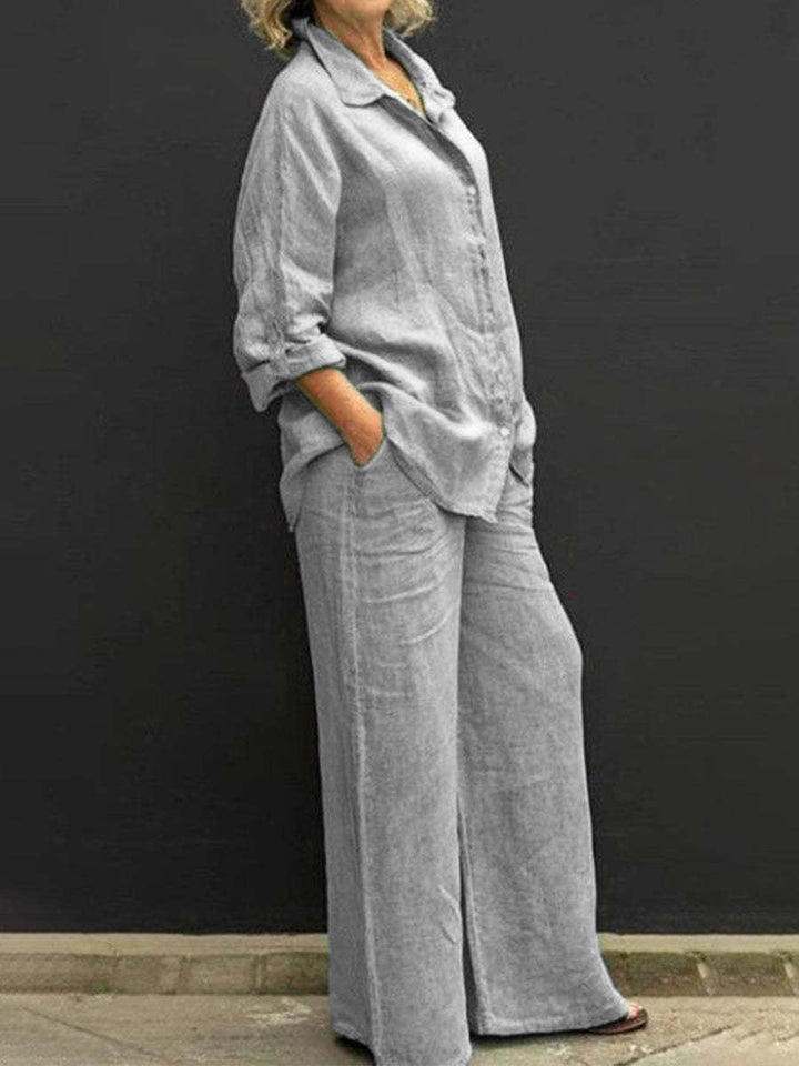 Sheena Effortless Elegant Set | Chic, Versatile, Layered Maxi Dress