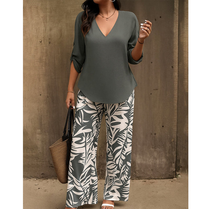 Lillia Elegant Set | Chic Knit Maxi Dress