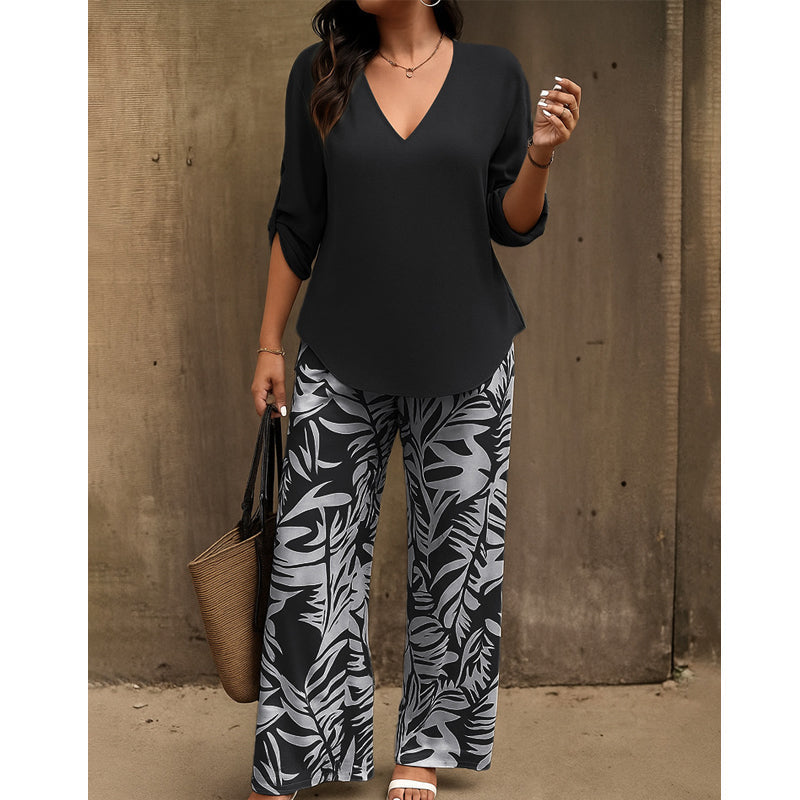 Lillia Elegant Set | Chic Knit Maxi Dress