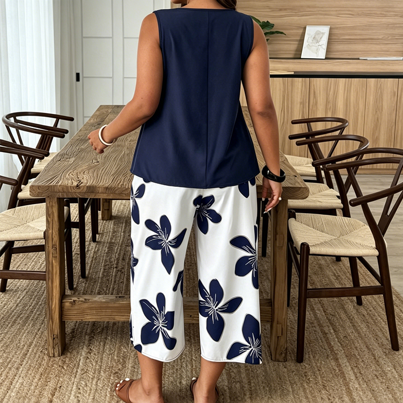 Amia Elegant Set | Chic, Versatile, Layered Knit Outfit