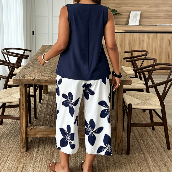 Amia Elegant Set | Chic, Versatile, Layered Knit Outfit