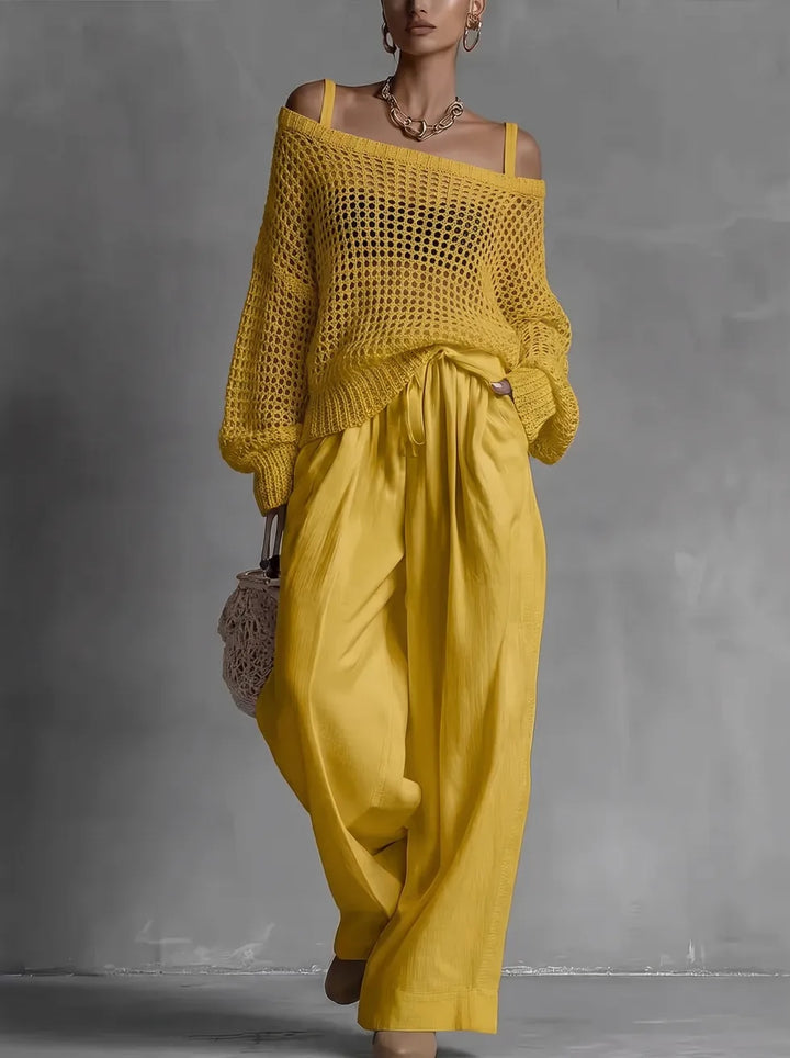 Claribel | Elegant Two-Piece Set Outfit