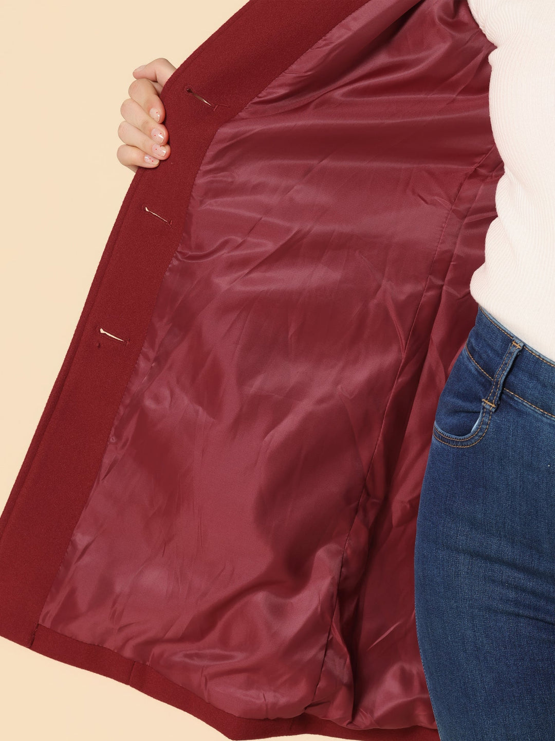 Juliette | Elegant Three Quarter Coat