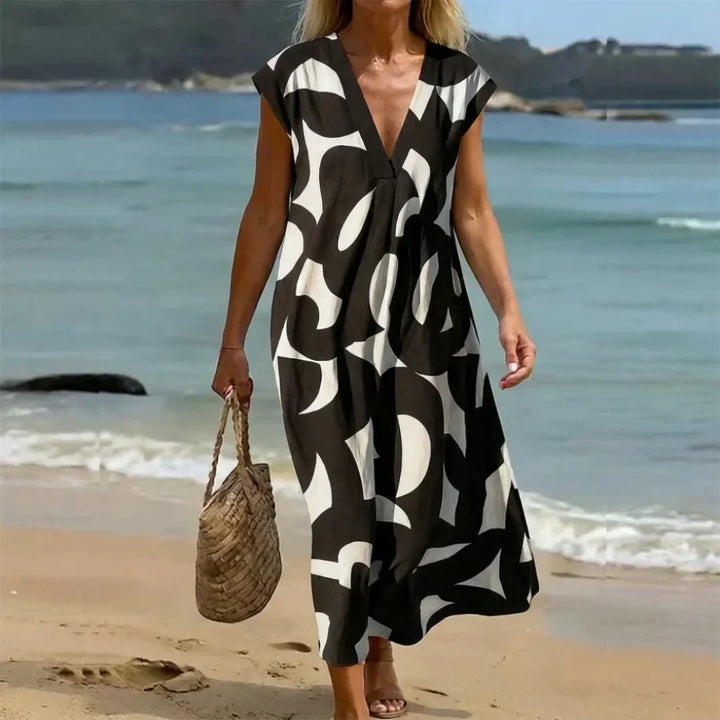 Amy's Wardrobe | Cutwork Detail Maxi Dress