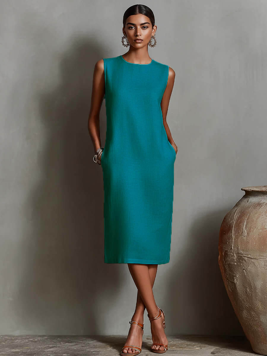 Maureen | Pockets, Casual, Comfortable Midi Dress